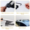 Picture of For Mitsubishi ASX 2010-2022 135CM Roof Rack Cross Bar Cargo Kayaks Bike Carrier