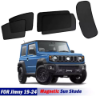 Picture of Magnetic Sun Shades For Suzuki Jimny A6G 19-24 Front Rear Back Windows Sun Blind