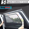 Picture of Magnetic Sun Shades For Suzuki Jimny A6G 19-24 Front Rear Back Windows Sun Blind